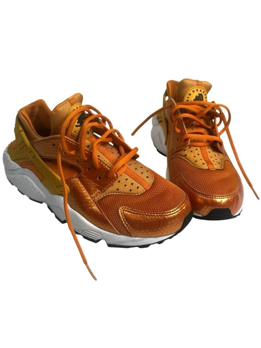 Nike Air Huarache Run Women's 7 Bronze Gold 634835-701 Sneakers US 7 Athletic